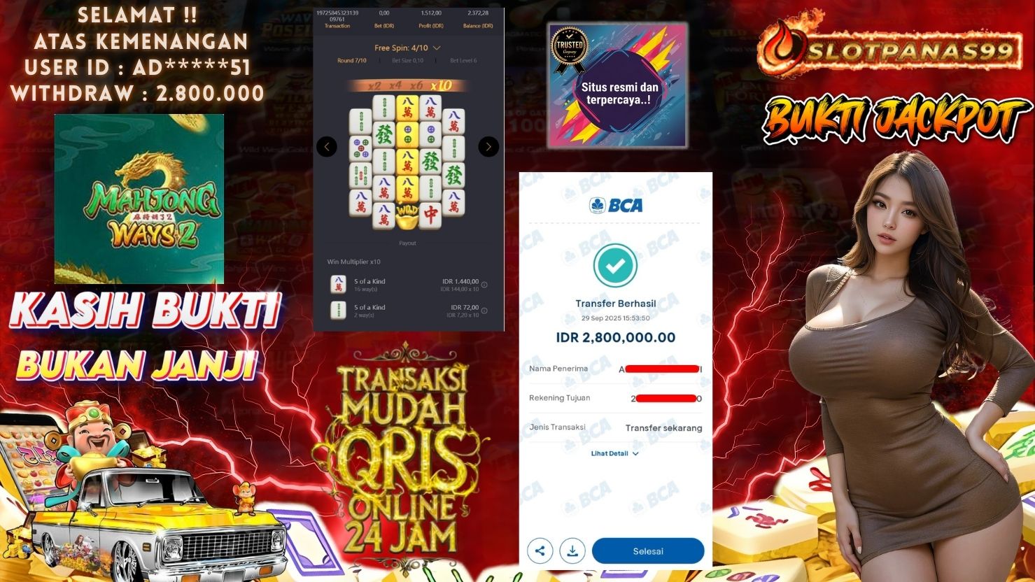 SLOTPANAS99 JACKPOT SLOT MAHJONG WAYS 2